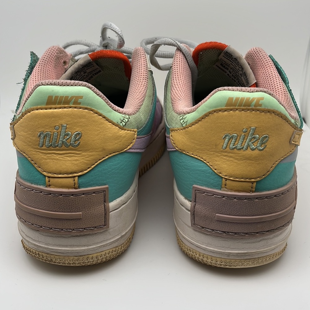 Nike Air Force 1 Shadow Pale Ivory Women's Sneakers Shoes Size 9.5 - Picture 10 of 16